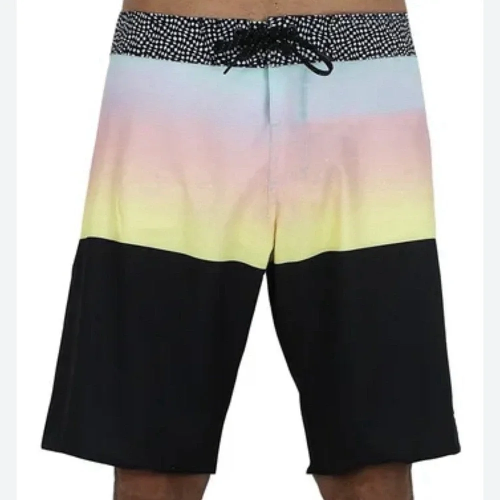 NWT Billabong‎ Fifty50 Board Shorts Men 34 Swim Trunks Recycler Stretch Colorful